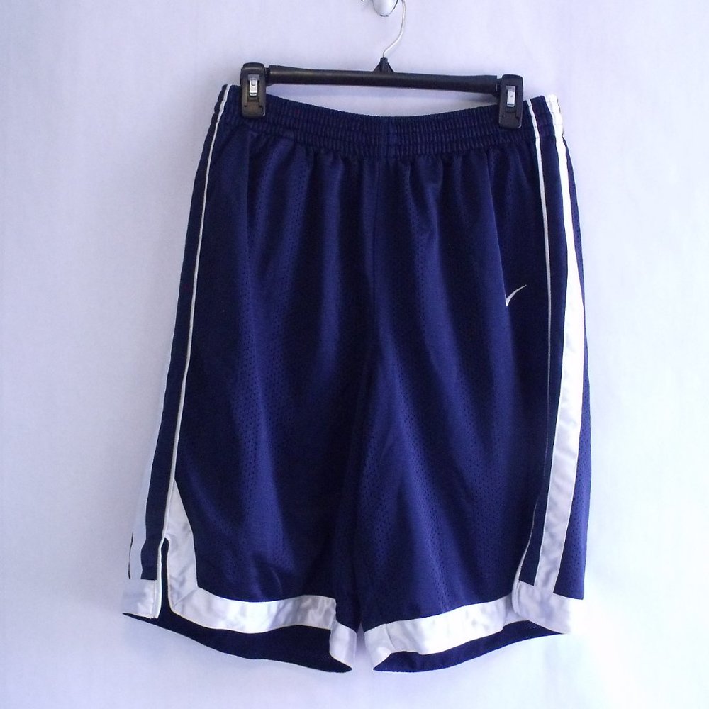 Nike Blue Mesh Basketball Shorts